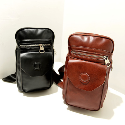 时尚与实用兼备 2013新款韩版男包引领休闲潮流