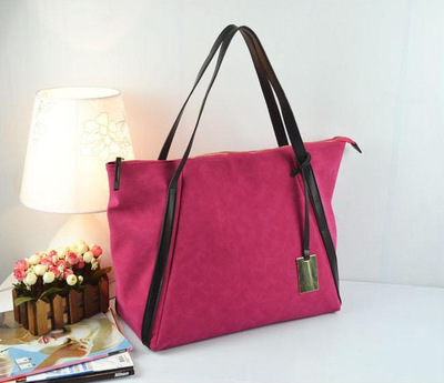 2013秋冬欧美潮流磨砂手提包 时尚与实用的完美融合